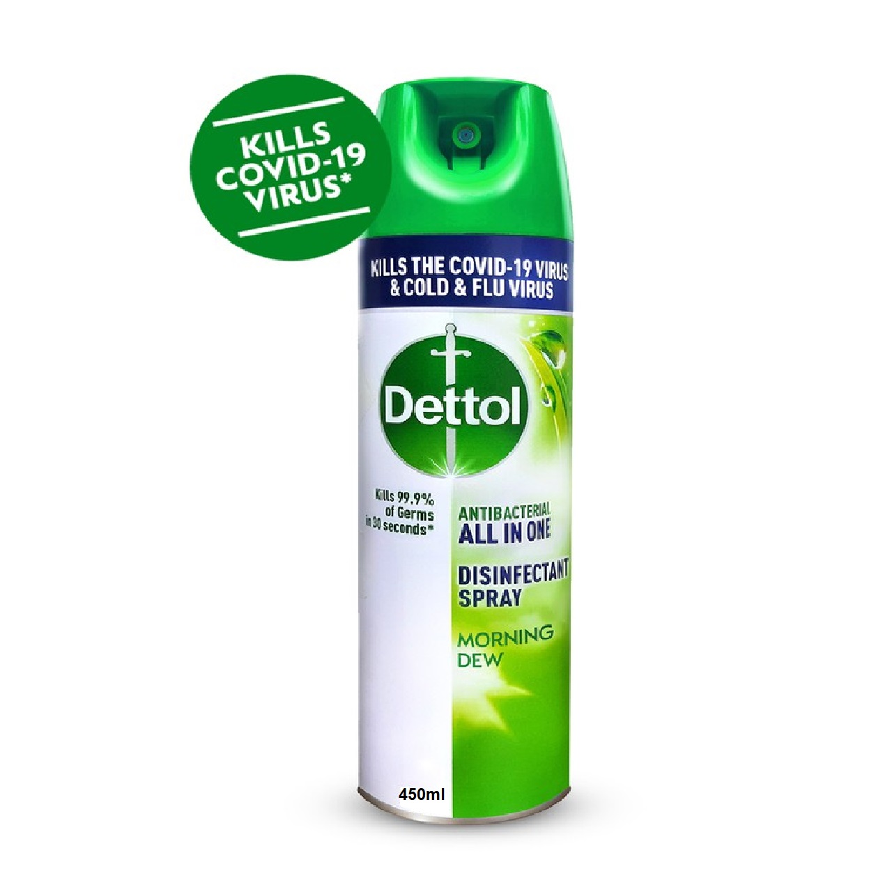 Dettol 450ML Disinfectant Spray - Morning Dew